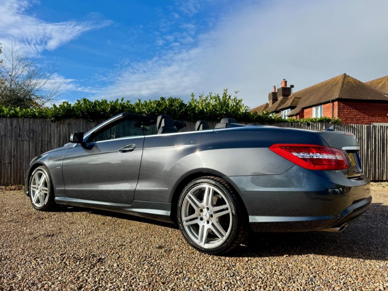 MERCEDES E CLASS 3.0 E350 CDI V6 BLUEEFFICIENCY SPORT CABRIOLET G TRONIC EURO 5 2DR...